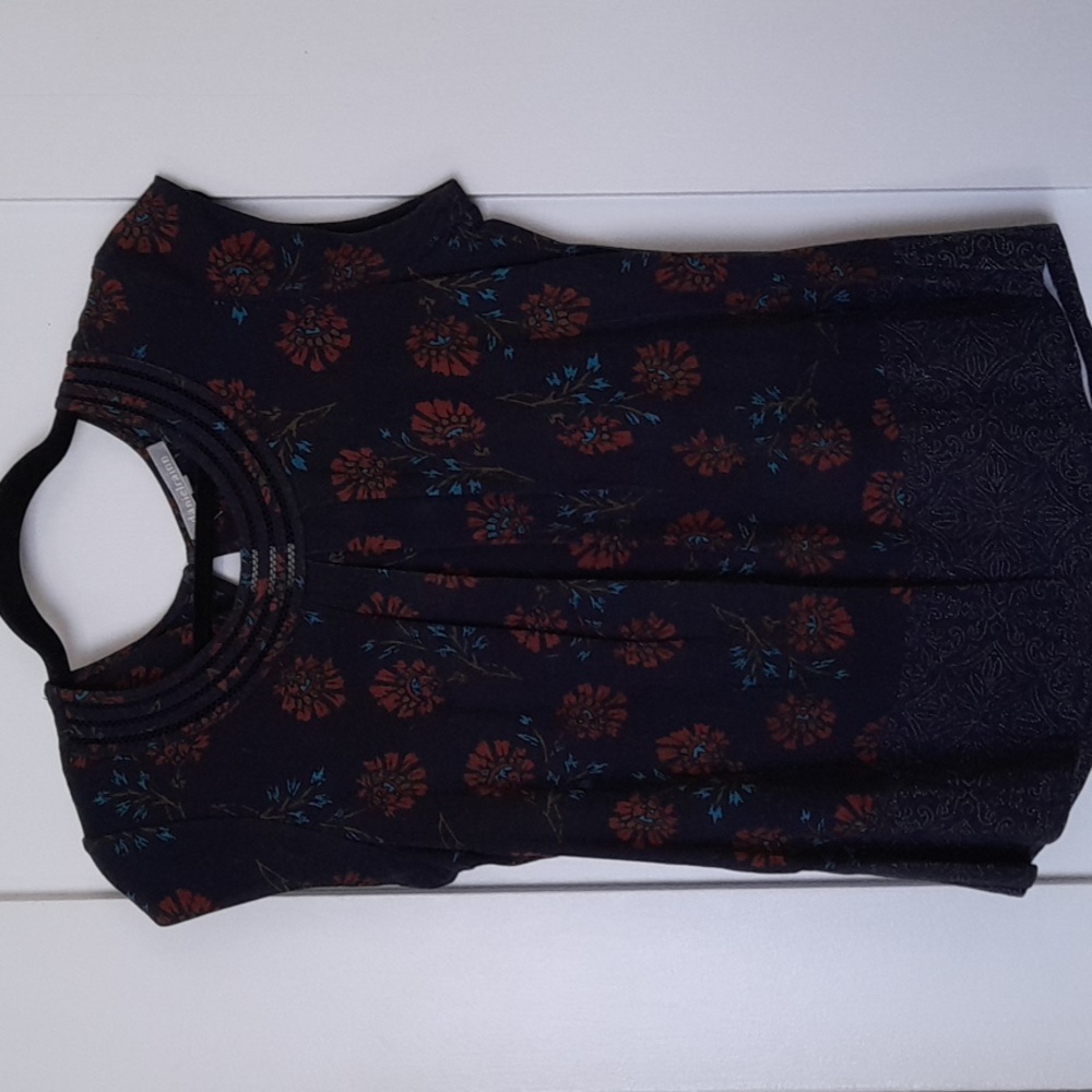 Cap sleeve stretch top M